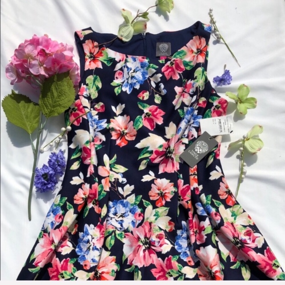 Vince Camuto Floral Dress